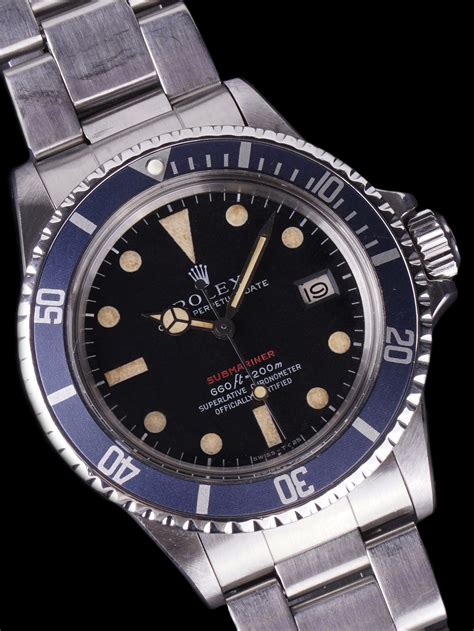 1971 Rolex submariner red